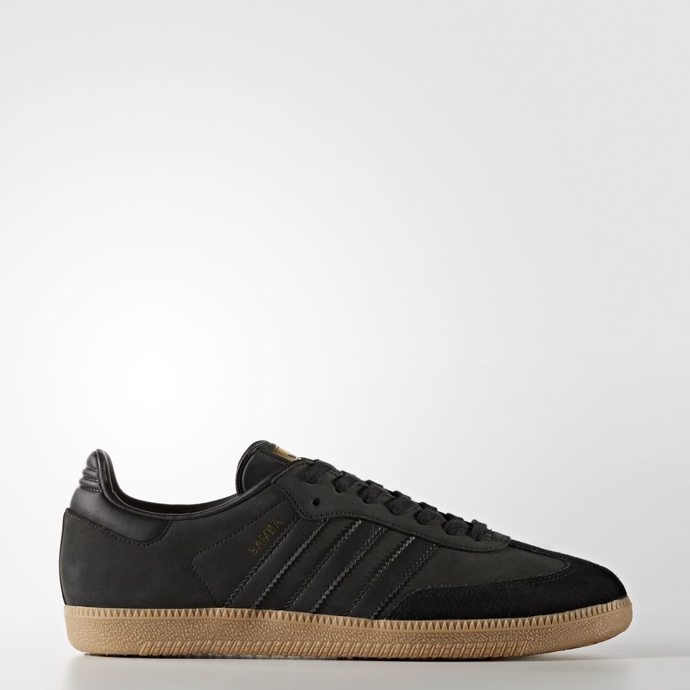 Adidas Samba Og - Originals γυναικεια - Μαυρα/Μαυρα/Χρυσο Χρωμα Μεταλλικός,Μέγεθος: EU 36 – 54 2/3 (